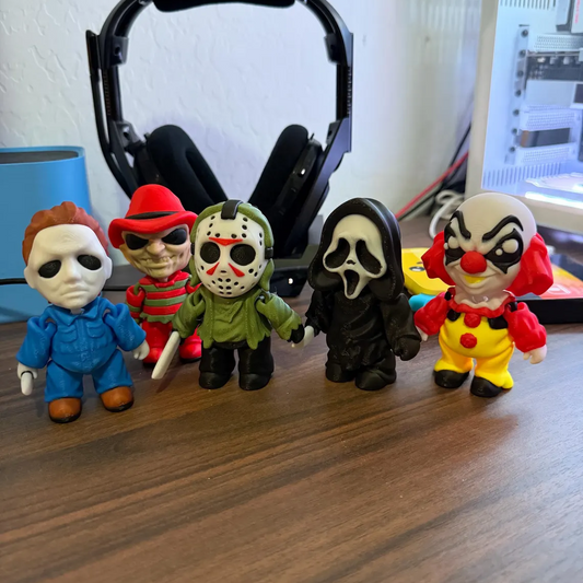 Horror Figures Halloween Decor Desk Buddy