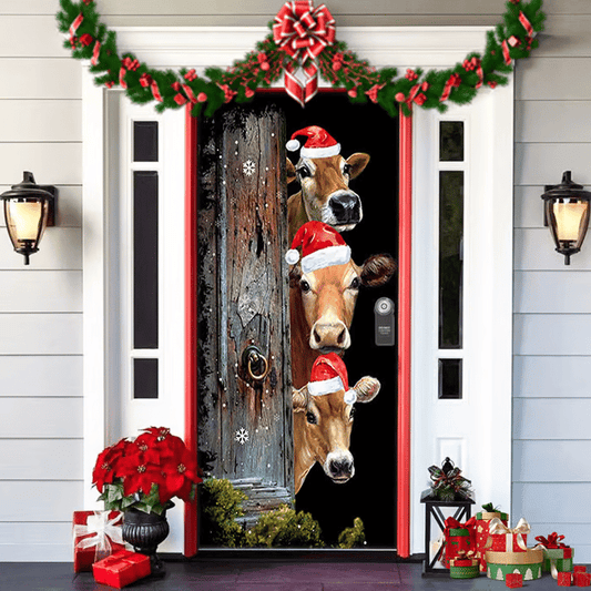 🌟Last day to get 49% off🌟2025 Christmas and Halloween front door decoration