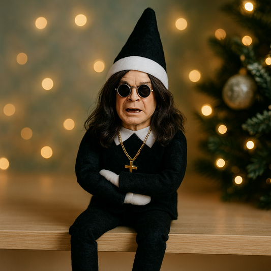 Ozzy Christmas Elf Doll
